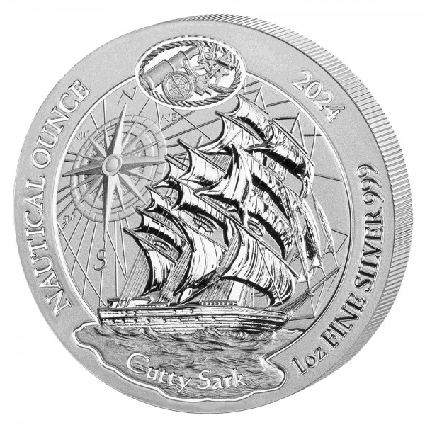 1 Unze (oz) Silber Nautical Ounce Cutty Sark 2024 Ruanda